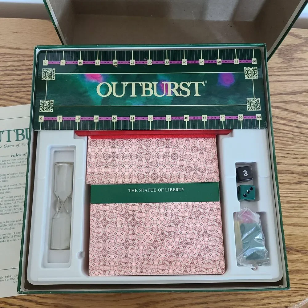 Vintage outburst game
